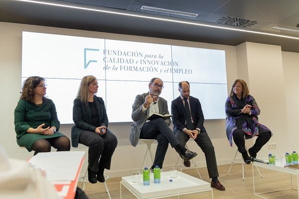 coloquio en el acto de nacimiento de la fundación para la calidad y la innovación de la formación