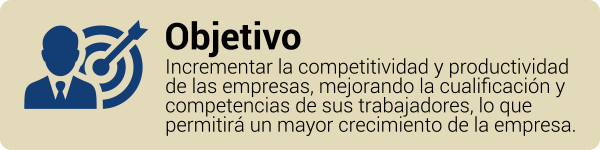 Objetivo de la formación programada por las empresas